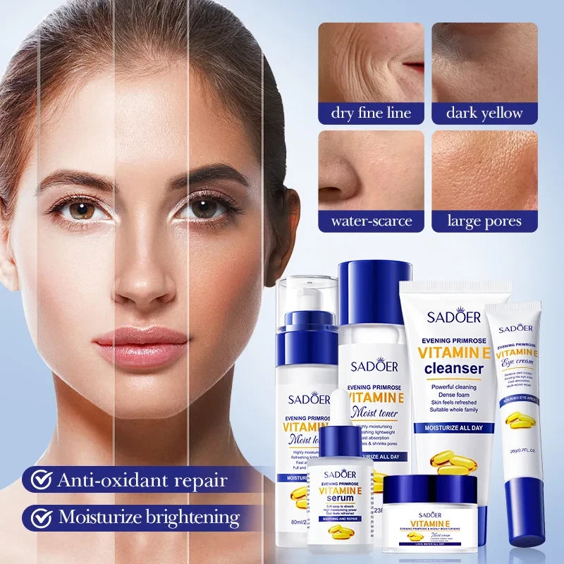 Evening Primrose Vitamin E Skincare Set