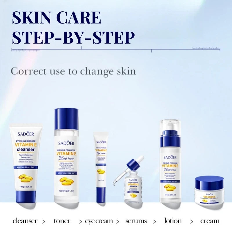 Evening Primrose Vitamin E Skincare Set