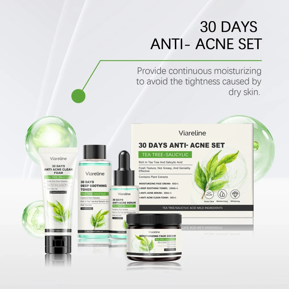 Viareline Salicylic Acid Skincare Set