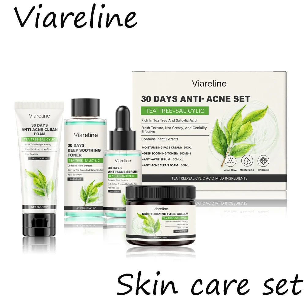 Viareline Salicylic Acid Skincare Set