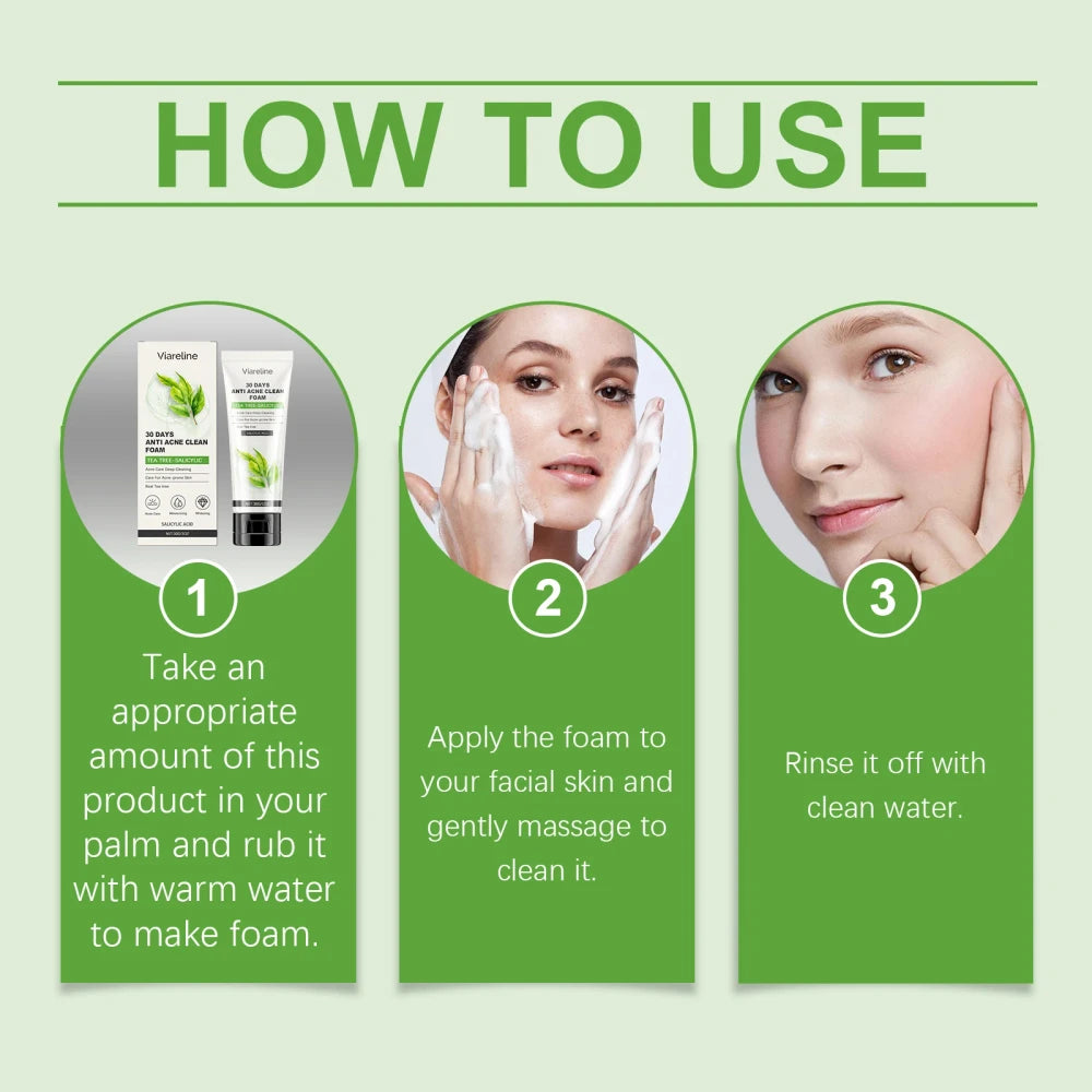 Viareline Salicylic Acid Skincare Set