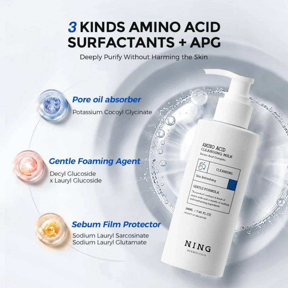 Amino Acid Korean Cleansing Milk